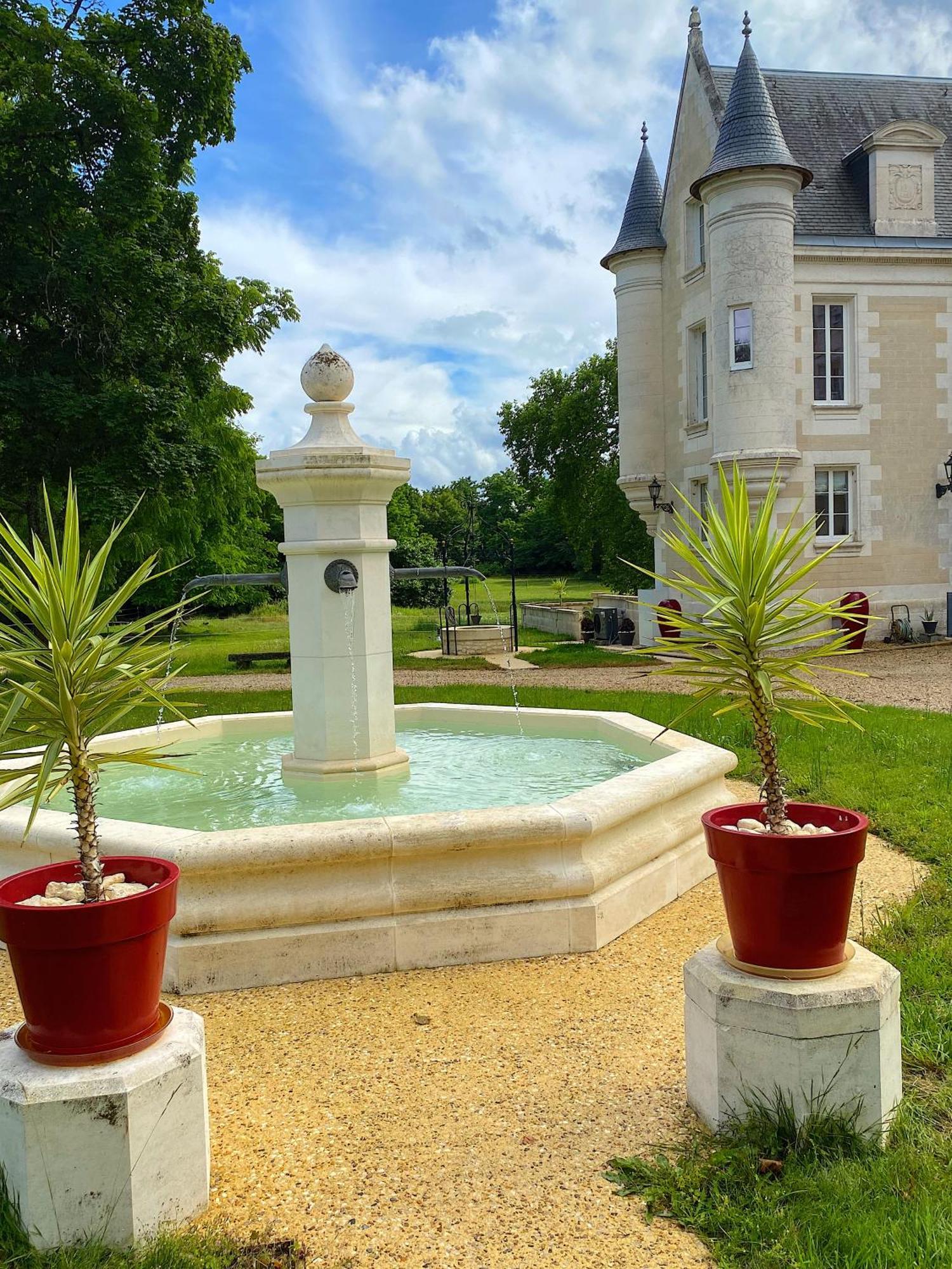 Chateau De Bellevue B&B Et Appartements Avec Piscine Saisonal Chauffee Et Chambres Partout Climatisees Saint-Avit  Kültér fotó