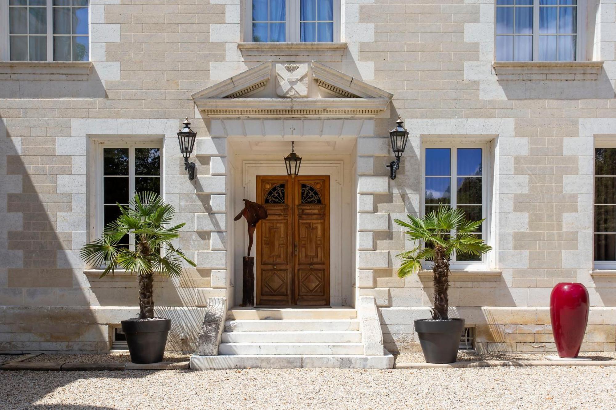 Chateau De Bellevue B&B Et Appartements Avec Piscine Saisonal Chauffee Et Chambres Partout Climatisees Saint-Avit  Kültér fotó